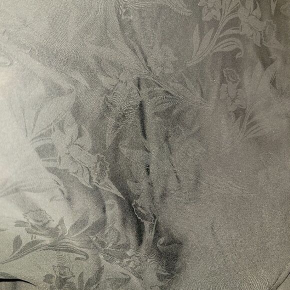 Vintage Natori Black Slip Chemise Nightgown Lingerie S/M - Picture 4 of 10